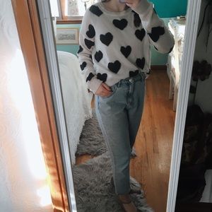 Heart sweater